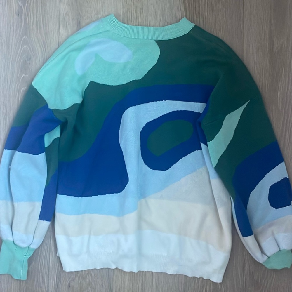 Colorful sweater, small/medium size